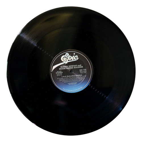 Gloria Estefan & Miami Sound Machine - 1-2-3 | 12'' Maxi Sin (Usado)