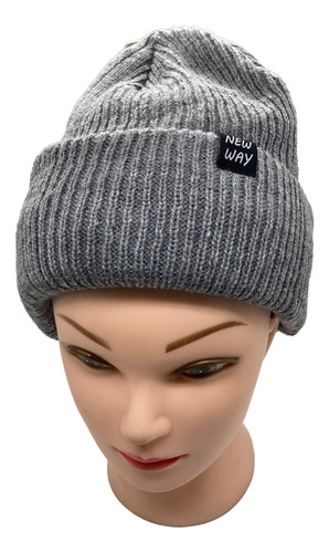 Gorro Beanie New Way Adulto Otoño/invierno Sustentable