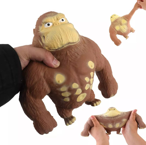 Monkey Splat, Brinquedo Monkey World, Monke Splat,20cm,1,5kg