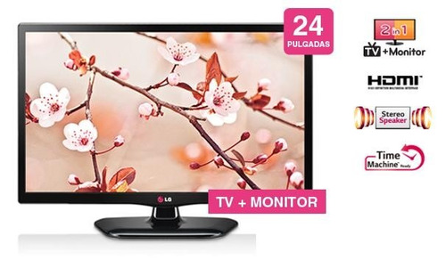 Monitor Tv Led LG 24 24mt45d Hd Hdmi Vesa Tda Microcentro