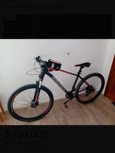 Bicicleta Raleigh Mojave 5.5