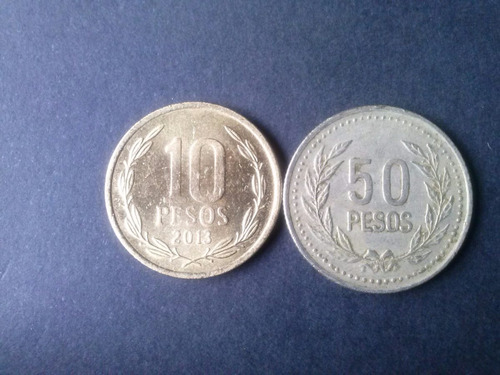 Moneda Colombia 50 Pesos Níquel 2003 (c32)