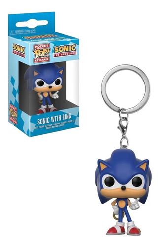 Sonic The Hedgehog Llavero Videojuego Pocket Pop Coleccion