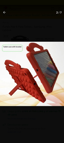 Imagen 10 de 10 de Funda Tablet Lenovo M8 Silicona Pop It