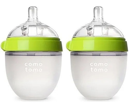 Pack De 2 Mamaderas Comotomo De 150 Ml 100% Silicona