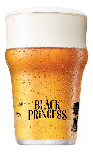 Copo De Cerveja Black Princess Lets Hop Red Cristal 580ml Cor Incolor