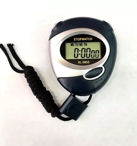 Reloj de cronómetro deportivo digital, cronómetro digital con