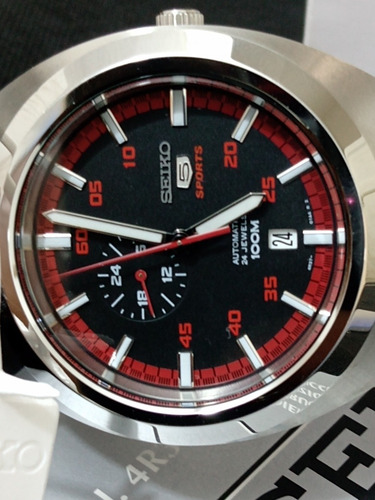 Seiko Racer Speed Gmt 5 Sports Helmet Retro 42 Mm Piloto