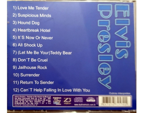 Imagem 2 de 4 de Cd Elvis Presley The Tribute