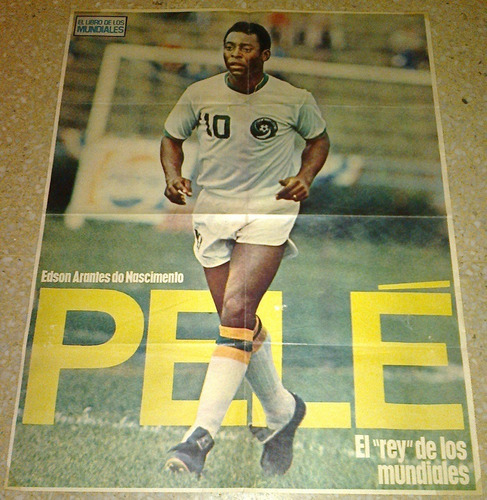 Pelé Poster 1974 Edson Arantes Do Nascimento