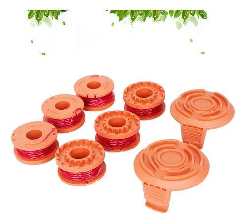 8pcs String Trimmer Replacement Spool Nylon Grass String Tri