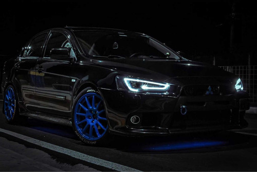 Farol Vland Drl Led Mitsubishi Lancer, Evolution X, Ralliart