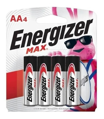 Pila Alcalina Aa 4 Pzas Energizer 32610