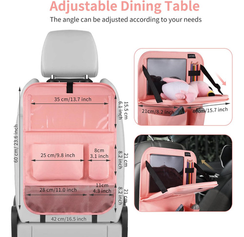 Lindo Organizador De Asiento Soporte Para Accesorios Viaje