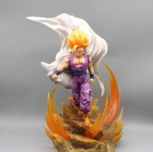 Figura Dragon Ball Goku Son Gohan Ssj 37cm Jumbo + Caja
