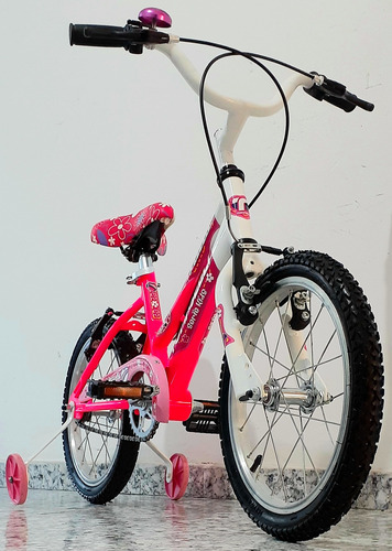 Bicicleta Usada R14 Niñas Un Solo Uso Igual A Nueva Joya Rosa 14 " (Usado)