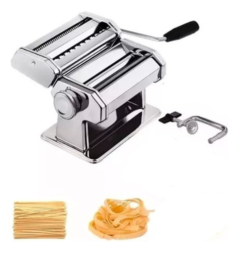 Máquina Para Pasta  Y Tallarines Manual Acero Inox 
