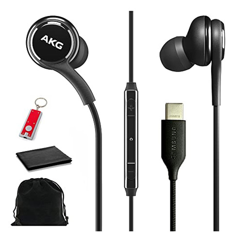 Samsung Akg Earbuds Original Usb Tipo C In B0b94qtvzb_210124