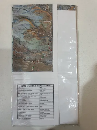 Mapa-parque Nacional Los Glaciares- Minimapa