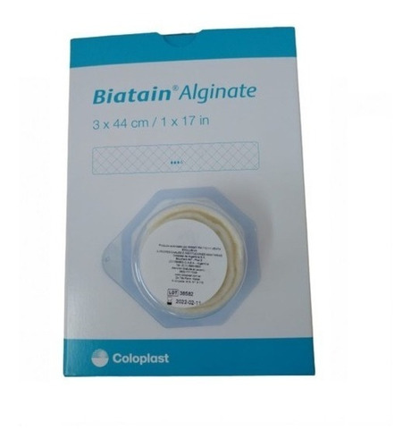 Imagen 2 de 6 de Aposito Alginato De Calcio Biatain Mecha 40 Cm / 2 Gr 3740