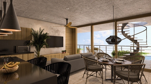 Villa En La Playa En Venta En Copropiedad En Rosa Palmar, Sisal Yucatán