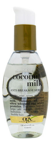 Ogx Coconut Milk Serum Anti Quiebre Nutritivo Cabello 118ml