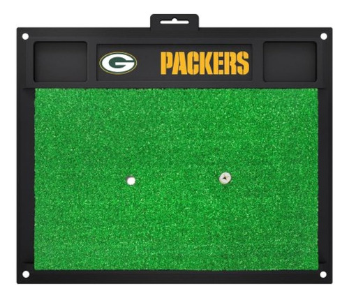 Fanmats 15462 Green Bay Packers Golf Que Golpea La Estera