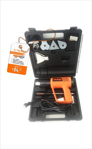Imagen 2 de 5 de Pistola De Calor 2000w Profesional Truper 16432