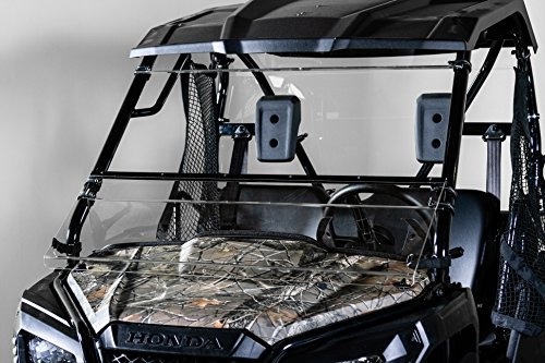 Terrarider Tilting Utv Windshield Compatible Con Honda Pion