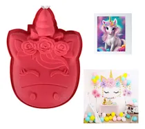 Comprar Molde De Silicon Unicornio Gelatinas Tortas Repostería