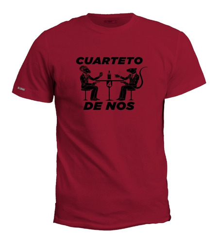 Camiseta El Cuarteto De Nos Fuego Rata Cabra 4 Mesa Irk 