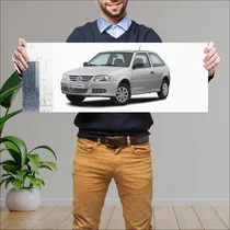 Comprar Cuadro 30x80cm Auto 2005 Volkswagen Gol 3 Door 4 189
