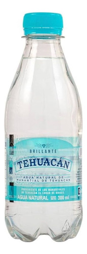 Caja Agua Mineral Con Gas 12 Und Tehuacan 300ml