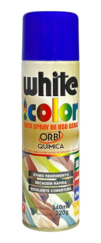 Tinta Spray Azul Uso Geral 340ml Orbi - Unidade