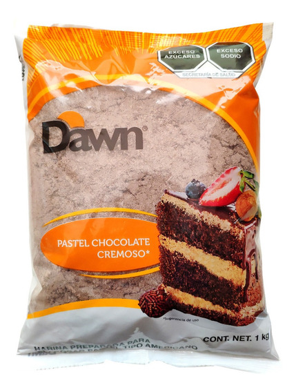 Harina Preparada Para Pastel Cremoso Dawn Chocolate 5kg | Meses sin  intereses