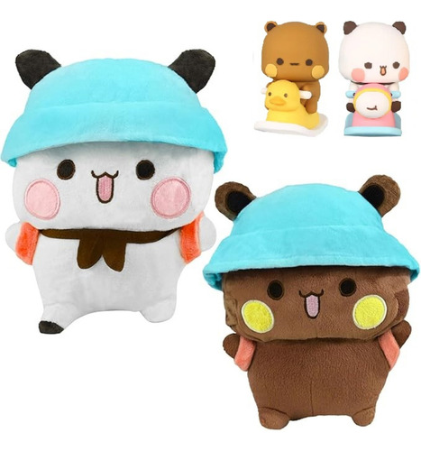 2 Lindas Panda Panda Bubu Y Dudu+2 Bubu Dudu Figures