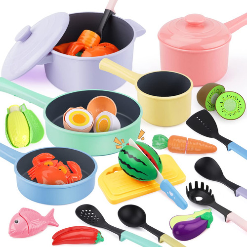 Juego De Accesorios De Cocina Para Nios, Juguetes