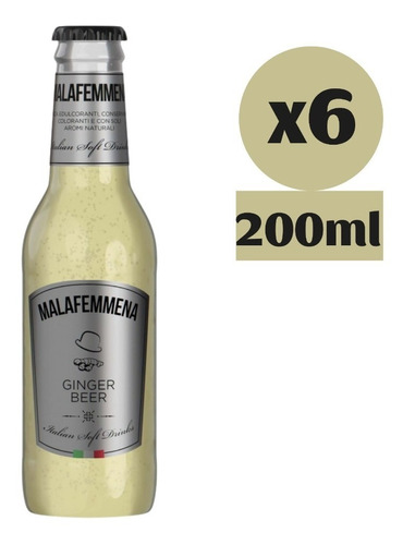 6x Tonicas Italianas Premium Malafemmena Variedades.