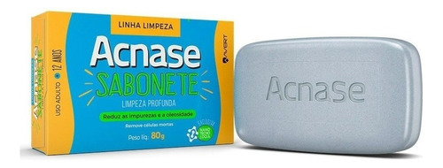 Sabonete Barra Limpeza Profunda Acnase Caixa 80g