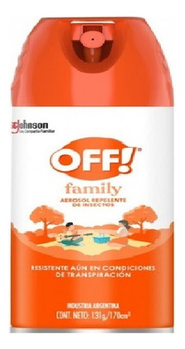 Repelente Off Mosquitos Familiar Camping 170ml Camping