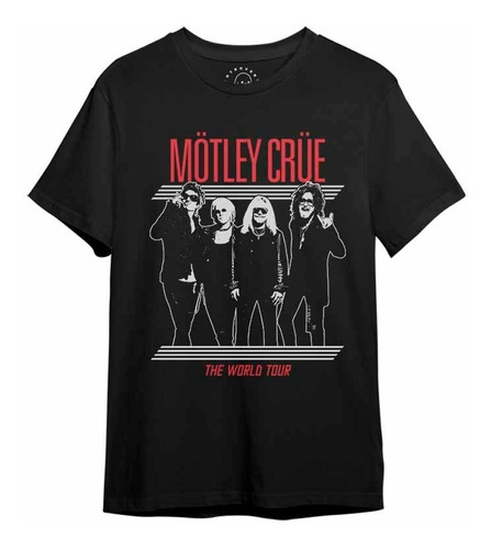 Polera Motley Crue - The World Tour - Fechas