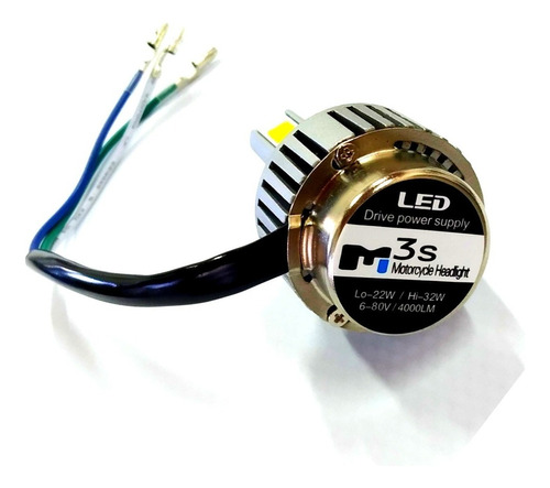 Luz De 3 Led Para Adaptar C/ventilador Gtm00787