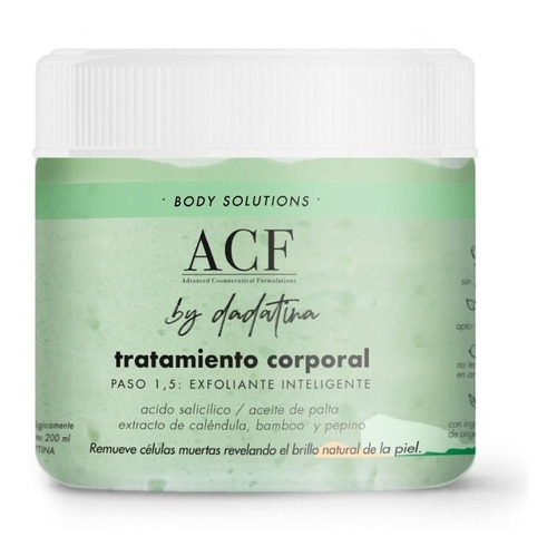 Exfoliante Corporal Body Solutions Acf By Dadatina M21169