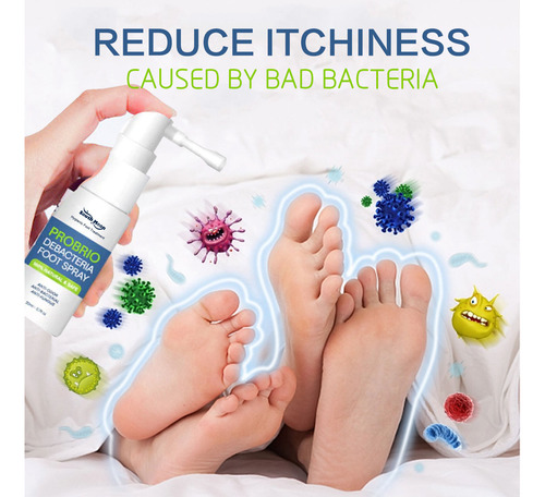 Q Aplicação Externa De Spray Antibacteriano Para Pés Fo 5011