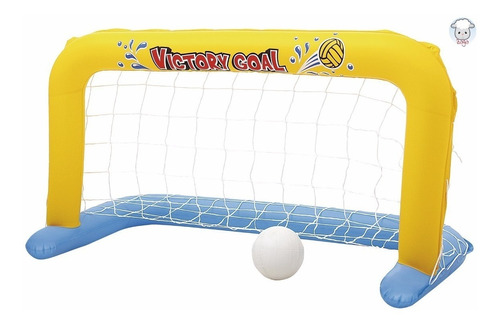 Juego Inflable Waterpolo Pileta Pelota Arco Bestway Verano