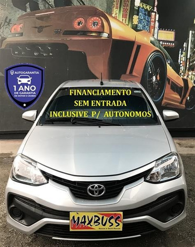 Toyota Etios 1.5 X Sedan 16v Flex 4p Manual 2017/2018
