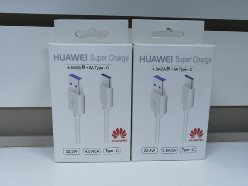 Cable Huawei Punta Morada Usb A Tipo C 5a Carga Rapida 