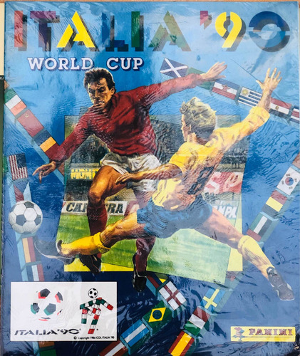 Álbum Panini Mundial Italia 90 - Colección La Nación - Nuevo