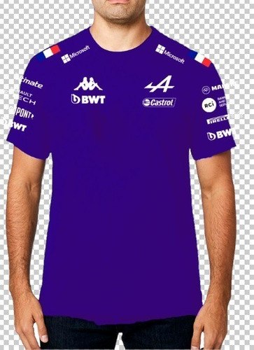 Polera Alpine F1 Team 100% Algodon