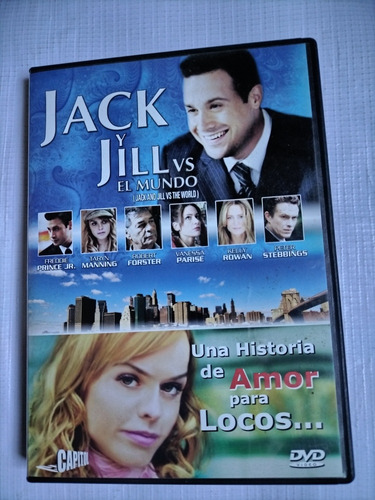 Jack Y Jill Vs El Mundo Amor Para Locos Doble Película Dvd 